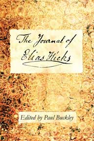 Journal of Elias Hicks cover