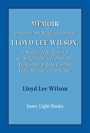 Memoir of Lloyd Lee Wilson